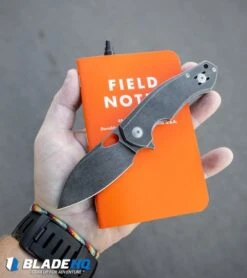GiantMouse Vox/Anso ACE Darth Biblio Flipper Knife Titanium (2.9" Stonewash PVD) -Knives and tools GiantMouse Vox Anso ACE Darth Biblio Flipper Knife Titanium Stonewash PVD BHQ 103014 kp orange field notes web