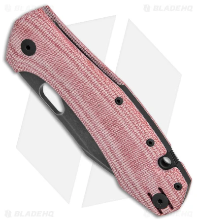 GiantMouse Vox/Anso ACE Grand Liner Lock Knife Red Micarta (3.4" Black SW) 4 GiantMouse Vox/Anso ACE Grand Liner Lock Knife Red Micarta (3.4" Black SW) - Image 2