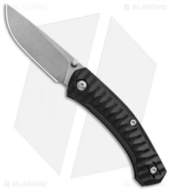 GiantMouse Vox/Anso ACE Iona Liner Lock Knife Black FRN (2.8" Stonewash M390)