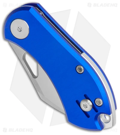 GiantMouse Vox/Anso ACE Nibbler Knife Blue Aluminum (1.9" Satin N690) 4 GiantMouse Vox/Anso ACE Nibbler Knife Blue Aluminum (1.9" Satin N690) - Image 2