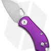 GiantMouse Vox/Anso ACE Nibbler Knife Purple Aluminum (1.9" Satin N690) 1 GiantMouse Vox/Anso ACE Nibbler Knife Purple Aluminum (1.9" Satin N690) -Knives and tools GiantMouse Vox Anso ACE Nibbler Knife Purple Aluminum 1in Satin N690 BHQ 156345 td