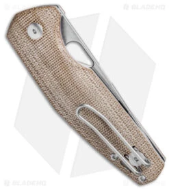 GiantMouse Vox/Anso ACE Nimbus V2 Liner Lock Knife Natural Micarta (3" Satin) 8 GiantMouse Vox/Anso ACE Nimbus V2 Liner Lock Knife Natural Micarta (3" Satin) -Knives and tools GiantMouse Vox Anso ACE Nimbus V2 Liner Lock Knife Natural MIcarta 3in Satin BHQ 118705 td side jr