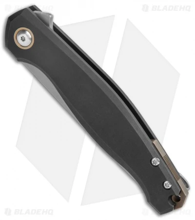 GiantMouse Vox/Anso ACE Sonoma Frame Lock Knife Black PVD Ti (3.3" Stonewash) 4 GiantMouse Vox/Anso ACE Sonoma Frame Lock Knife Black PVD Ti (3.3" Stonewash) - Image 2