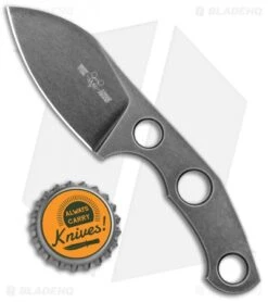 GiantMouse Vox/Anso GMF1-F 5mm Fixed Blade Knife (2.6" PVD Black M390) -Knives and tools GiantMouse Vox Anso GMF1 F 5mm PVD Black BHQ 103064 jr bottlecap