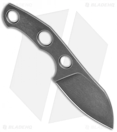 GiantMouse Vox/Anso GMF1-P 4mm Fixed Blade Knife (2.6" Stonewash PVD N690) 4 GiantMouse Vox/Anso GMF1-P 4mm Fixed Blade Knife (2.6" Stonewash PVD N690) - Image 2