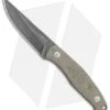 GiantMouse Vox/Anso GMF2 Fixed Blade Knife Green Micarta (3.6" Satin)