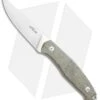 GiantMouse Vox/Anso GMF2 Fixed Blade Green Micarta (3.6" Stonewash Full Flat)