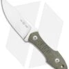 GiantMouse Vox/Anso GMF3 Green Micarta Fixed Blade Knife (3.25" Satin) -Knives and tools GiantMouse Vox Anso GMF3 Green Micarta Fixed Blade Satin BHQ 123801 jr