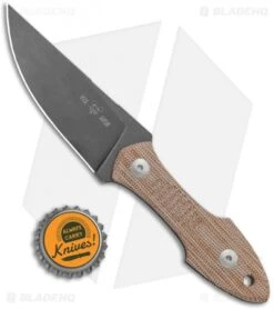GiantMouse Vox/Anso GMF3 Natural Micarta Fixed Blade Knife ( 3.25" PVD ) -Knives and tools GiantMouse Vox Anso GMF3 Natural Micarta Fixed Blade PVD BHQ 123802 jr bottlecap