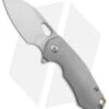 GiantMouse Vox/Anso Riv Frame Lock Knife Titanium (2.5" Satin)