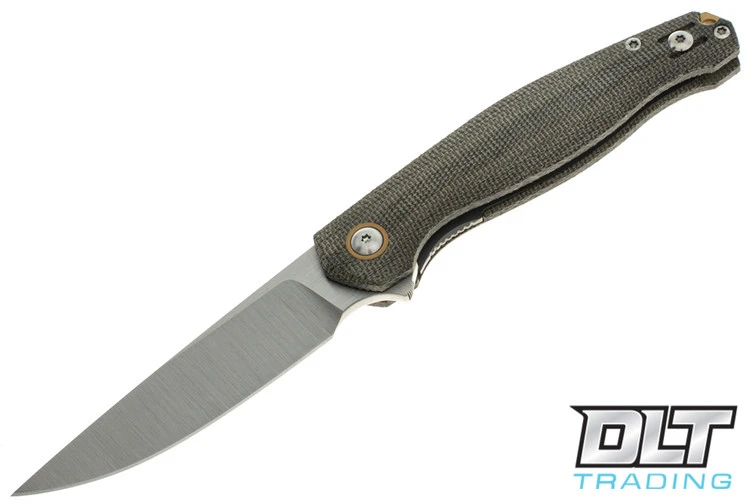 GiantMouse Sonoma V2 - Green Canvas Micarta 3 GiantMouse Sonoma V2 - Green Canvas Micarta