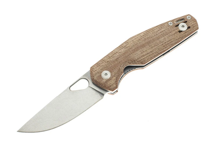 GiantMouse ACE Nimbus - Natural Micarta 3 GiantMouse ACE Nimbus - Natural Micarta