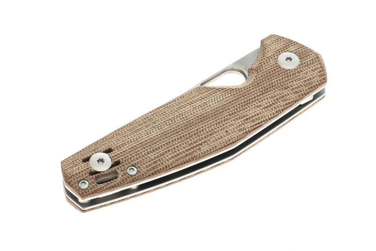 GiantMouse ACE Nimbus - Natural Micarta 5 GiantMouse ACE Nimbus - Natural Micarta - Image 3