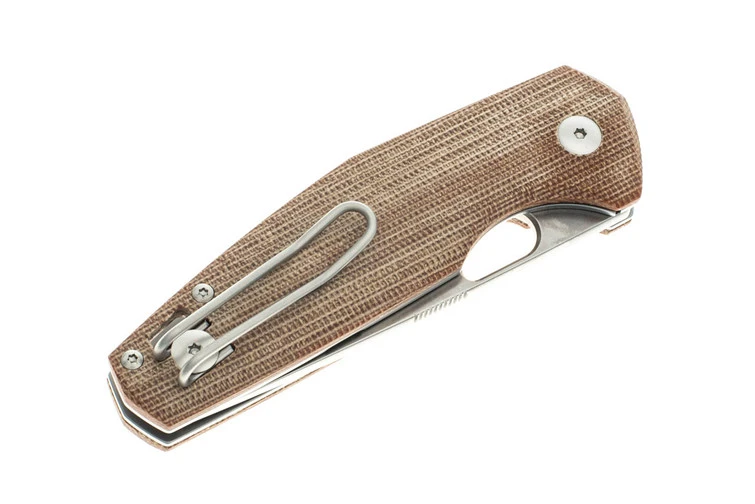 GiantMouse ACE Nimbus - Natural Micarta 6 GiantMouse ACE Nimbus - Natural Micarta - Image 4