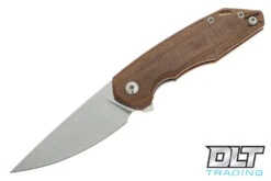 GiantMouse Corta - Natural Canvas Micarta