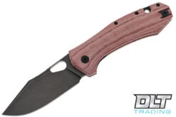 GiantMouse ACE Grand - Red Micarta - Blackout