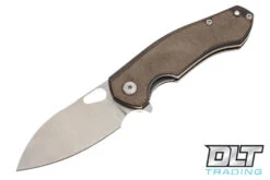 GiantMouse ACE Biblio - Bronze - Natural Canvas Inlay